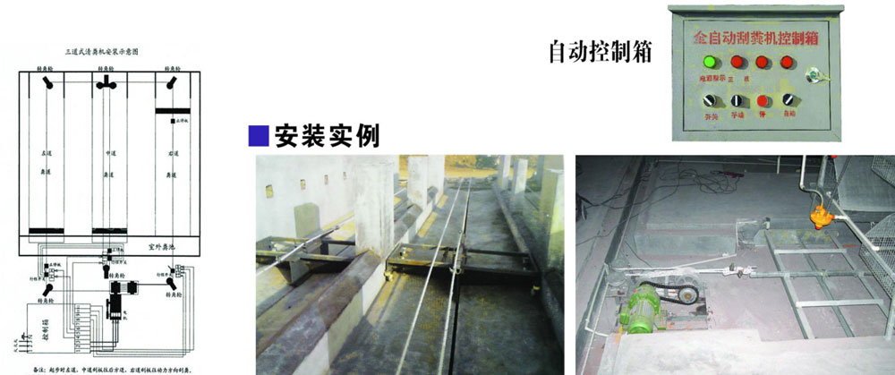 刮板牽引式清糞機